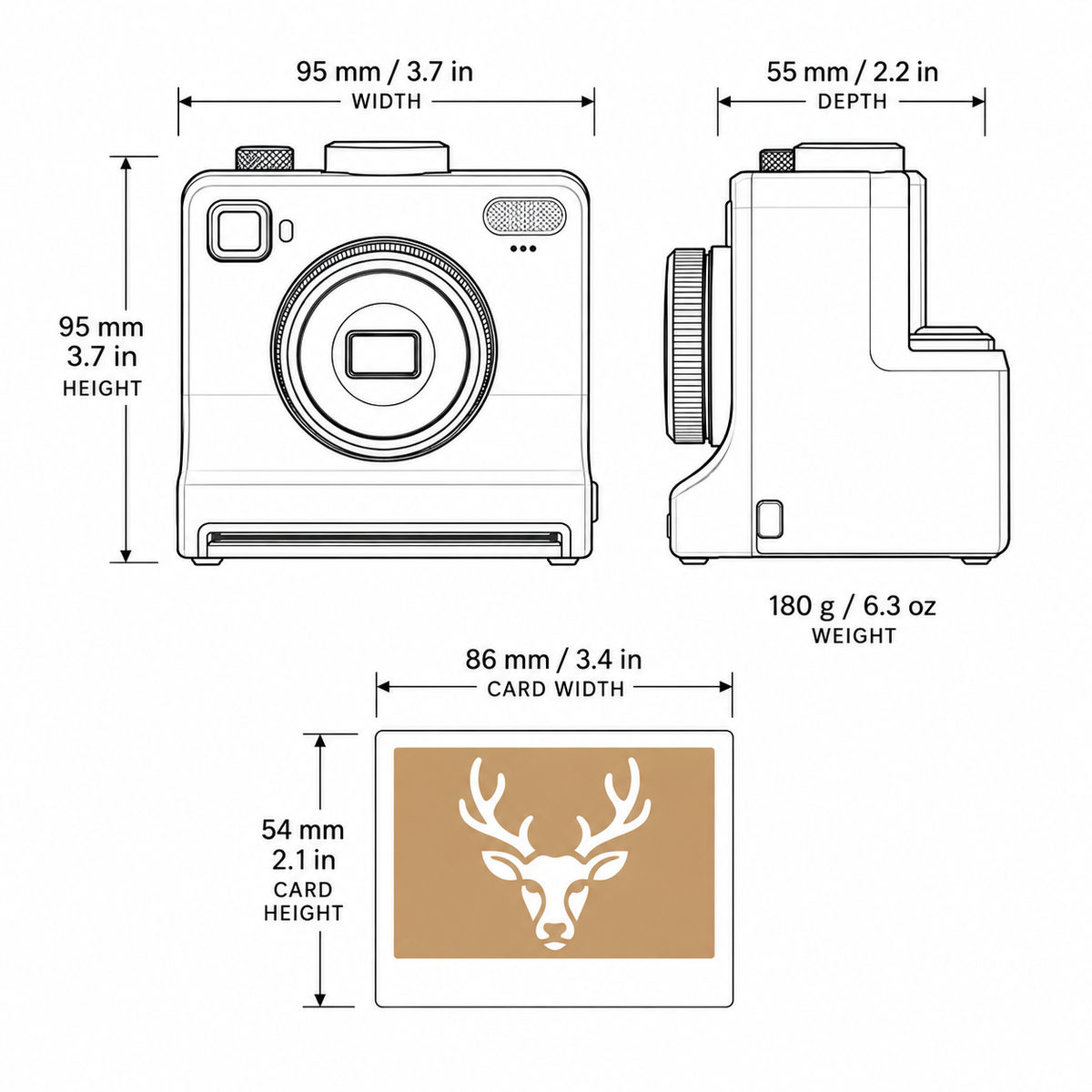 MochaClick™-Coffee Photo Printer